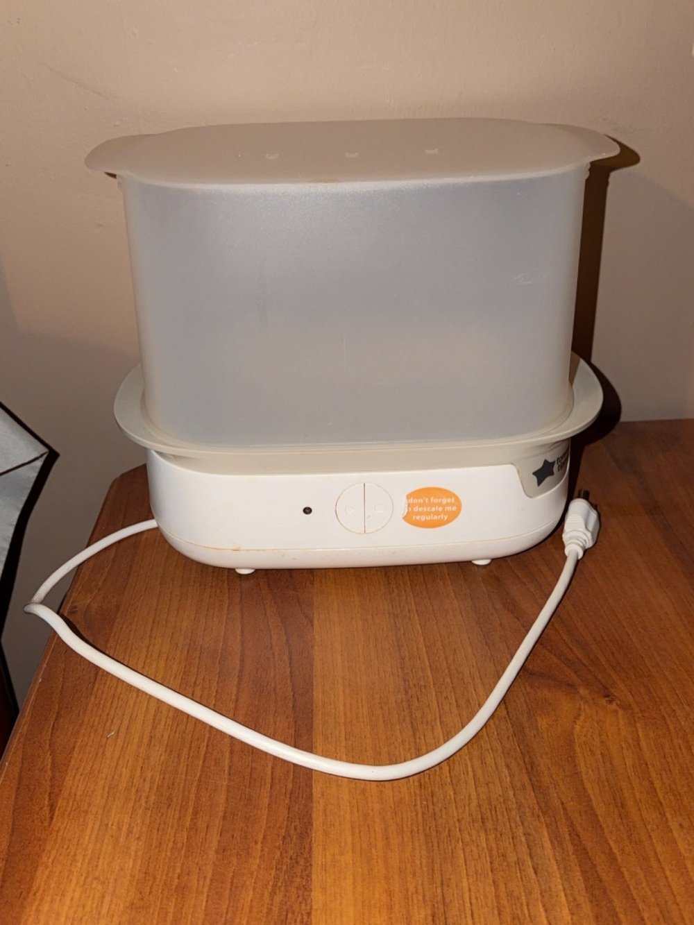Tommee Tippee Bottle Sterilizer for Baby Bottles Pump Parts Pacifiers